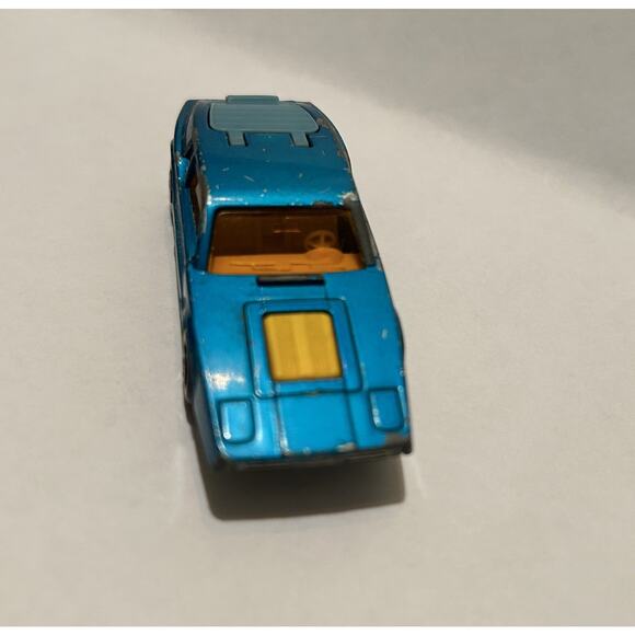 1973 MATCHBOX LESNEY SUPERFAST #65 SAAB SONETT III BLUE 1:64 DIECAST 2 7/8" CAR - Picture 2 of 3